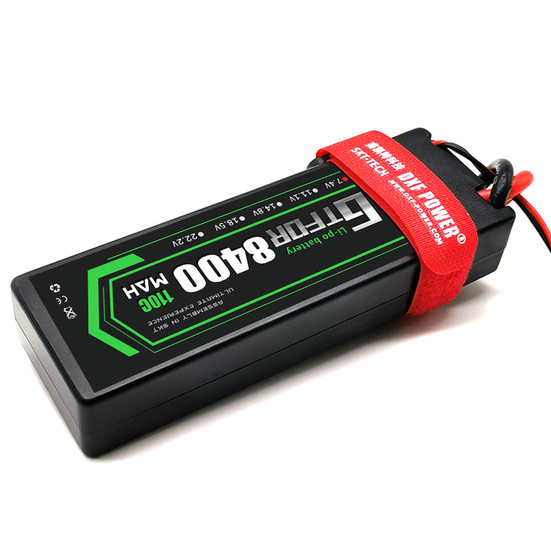 (CN)GTFDR 2S Lipo Battery 8400mAh 7.4V 110C Hardcase EC5 Plug for RC Buggy Truggy 1/10 Scale Racing Helicopters RC Car Boats