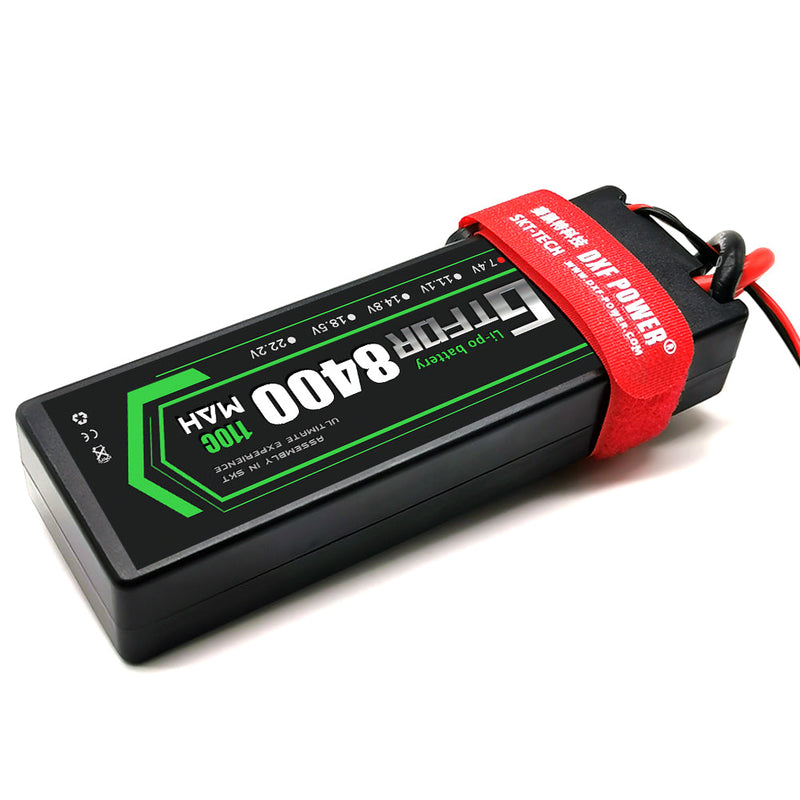 (GE)GTFDR Lipo Battery 2S 7.4V 8400mAh 110C/220C HardCase Lipo Battery for RC HPI HSP 1/8 1/10 Buggy RC Car Truck