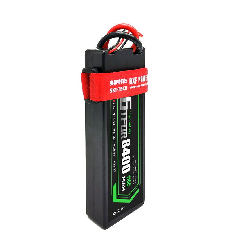 (PL)GTFDR Lipo Battery 2S 7.4V 8400mAh 110C/220C HardCase Lipo Battery for RC HPI HSP 1/8 1/10 Buggy RC Car Truck