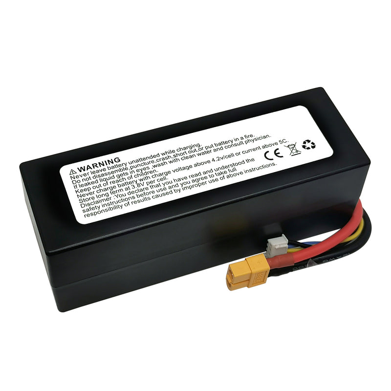 (CN)GTFDR 4S Lipo Battery 5200mAh 14.8V 100C Hardcase EC5 Plug for RC Buggy Truggy 1/10 Scale Racing Helicopters RC Car Boats