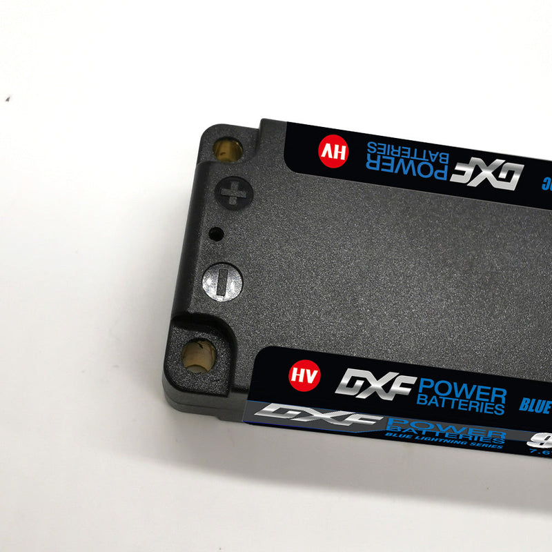 (IT) DXF 2S 7,6 V Lipo-Akku 130 C 9200 mAh mit 5 mm Kugel für RC 1/8 Fahrzeuge, Auto, LKW, Tank, Truggy, Wettbewerb, Rennsport, Hobby 