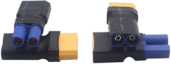 (IT)2 Paar DXF Hobby XT90-Stecker im Vergleich zu EC5-Style-Stecker-Buchsen-Stecker ohne Adapter für RC-FPV-Batterieladungs-Regler 
